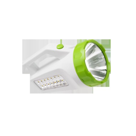 Фонарь-прожектор аккумуляторный , 3W LED + 16 SMD LED, аккум. 4V 1,2Ah, 240Lm - 6 часов, 200 Lm - 8 часов,