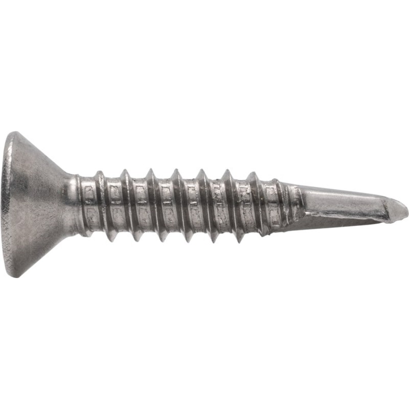 Саморез с потайной головкой с буром DIN 7504O 4,2x45 A2