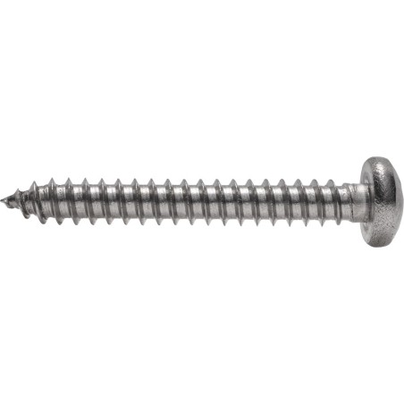 Саморез с полукруглой головкой DIN 7981 4,2x 45 A2