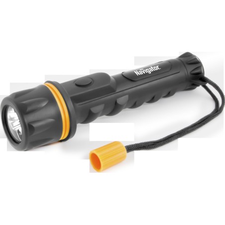 Фонарь светодиодный NPT-R06-2AA 0.5Вт LED 40лм 40м пластик+резина