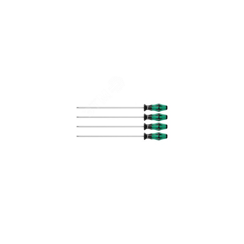 Набор отверток с фиксацией крепежа 4 предмета. 367/4 TORX HF Kraftform Plus