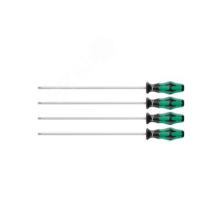 Набор отверток с фиксацией крепежа 4 предмета. 367/4 TORX HF Kraftform Plus