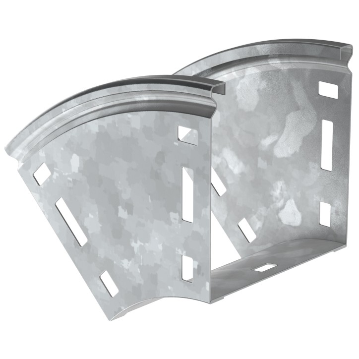 Поворот плавн. 45град тип В20 ESCA 100х300мм HDZ Поворот плавн. 45град тип В20 ESCA 100х300мм HDZ