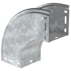 Поворот плавн. 90град тип В20 ESCA 100х150мм HDZ