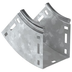 Поворот плавн. 45град тип В10 ESCA 80х80мм HDZ