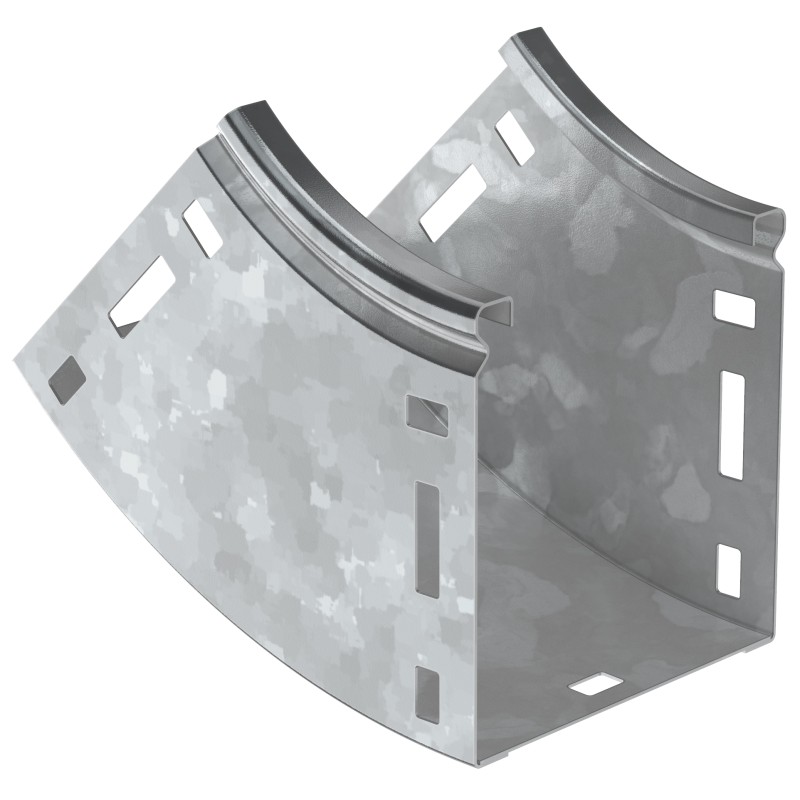 Поворот плавн. 45град тип В10 ESCA 80х80мм HDZ