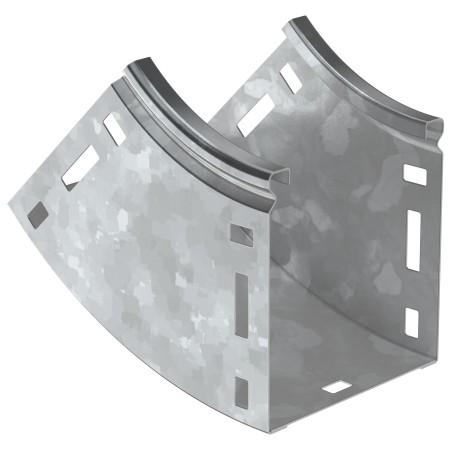 Поворот плавн. 45град тип В10 ESCA 80х80мм HDZ