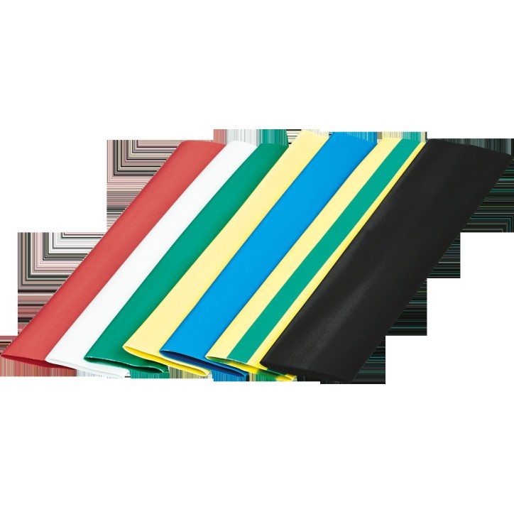 Набор термоусадочных трубок 14/7 (7 цветов по 3шт) 10см Набор термоусадочных трубок 14/7 (7 цветов по 3шт) 10см