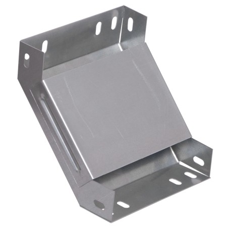 Поворот на 90град. вертикальный внутренний 80х400 горячеоцинкованный