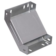 Поворот на 90град. вертикальный внутренний 100х200 горячеоцинкованный