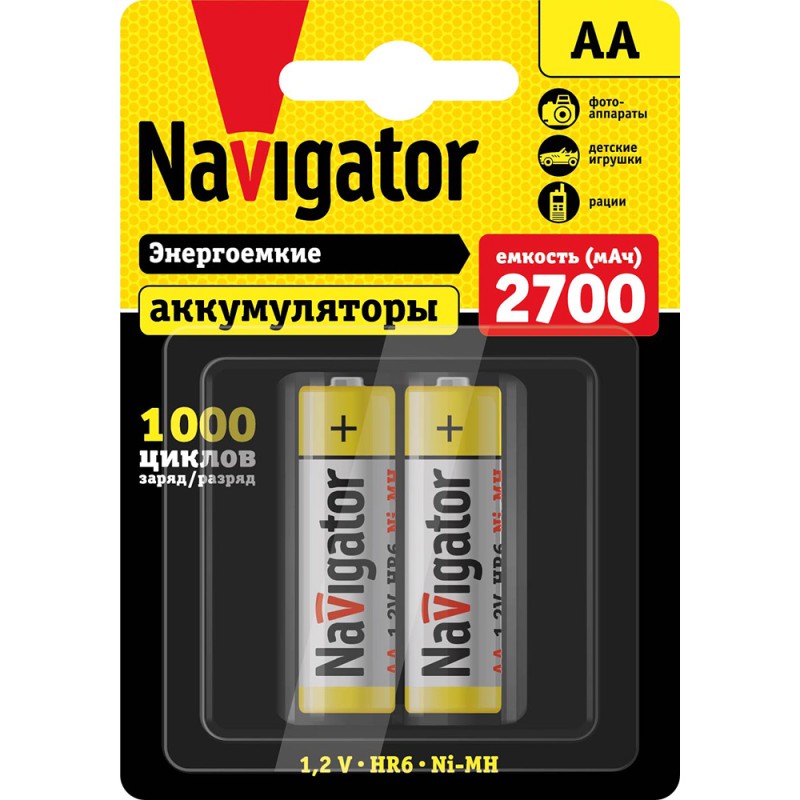 Аккумулятор NHR-2700-HR6-BP2