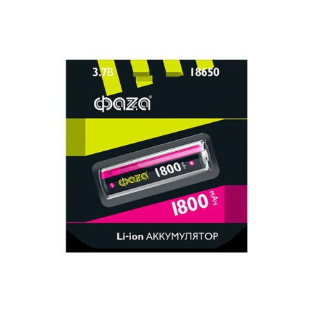 Акк ФАZА 18650 1800мАч BL-1