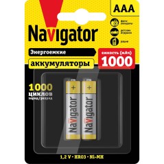 Аккумулятор Navigator 94 462 NHR-1000-HR03-BP2