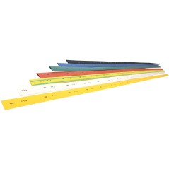 Трубка термоусаживаемая ТТУ 40/20 желтая (1м)