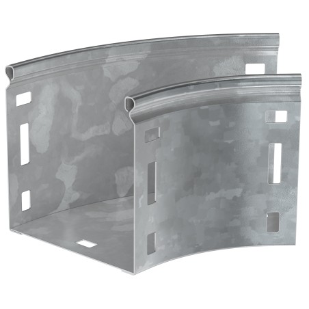 Поворот плавн. 45град тип Г01 ESCA 100х100мм HDZ