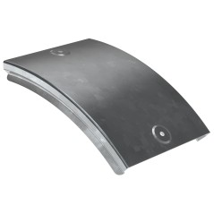 Крышка поворота плавн. 45град тип В20 ESCA 80мм HDZ