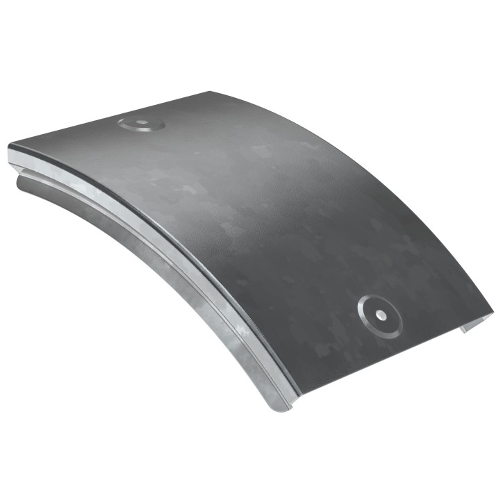 Крышка поворота плавн. 45град тип В20 ESCA 80мм HDZ Крышка поворота плавн. 45град тип В20 ESCA 80мм HDZ