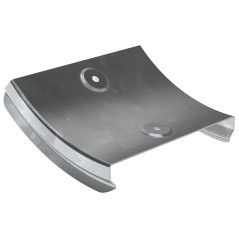 Крышка поворота плавн. 45град тип В10 ESCA 100мм HDZ