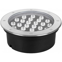 Светильник тротуарный, 36LED теплый белый, 36W, 300xH95mm, внутренний диаметр: 270mm, IP 67, SP2703, артикул 32116