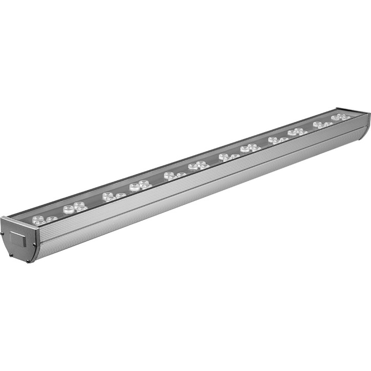 Светодиодный линейный прожектор, 36LED 6400К, 1000x85x65, 36W 85-265V, IP65, LL-890, артикул 32201