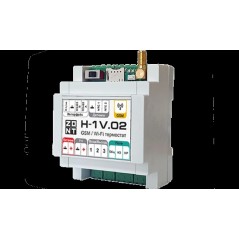 Контроллер ZONT H-1V.02 отопительный GSM / Wi-Fi на стену и DIN-рейку