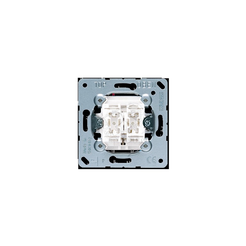 Кнопка без фиксации 2-клавишная (2 НО контакта). Механизм. 10A 250V