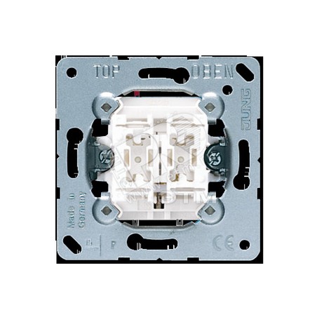 Кнопка без фиксации 2-клавишная (2 НО контакта). Механизм. 10A 250V