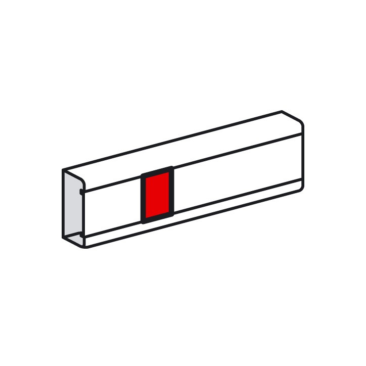 Накладка на стык крышки 75мм