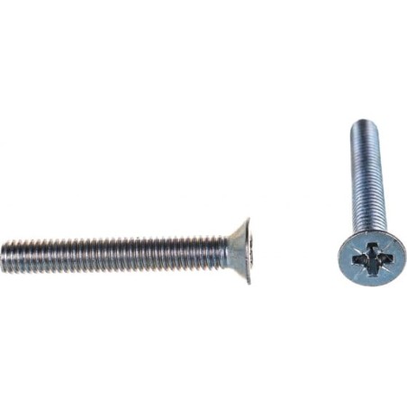 Винт DIN965 М4х30 потайная головка оцинкованный (120 шт)
