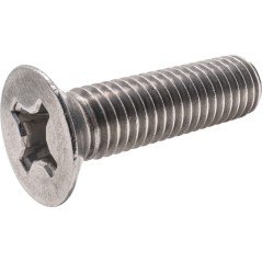 Винт с потайной головкой DIN 965 8X20 A2