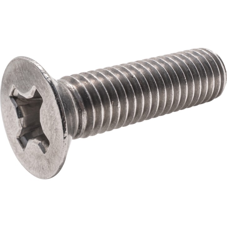 Винт с потайной головкой DIN 965 4X12 A2 Винт с потайной головкой DIN 965 4X12 A2