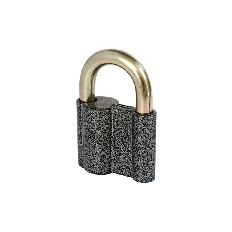 Замок навесной с одной секретностью, АЛЛЮР ВС2-27КА серебро Без ключа