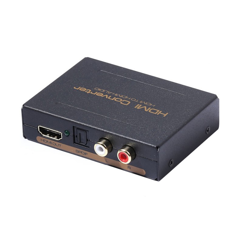 Конвертер HDMI с разделением звука SPDIF и FL/FRF, GL-vA02