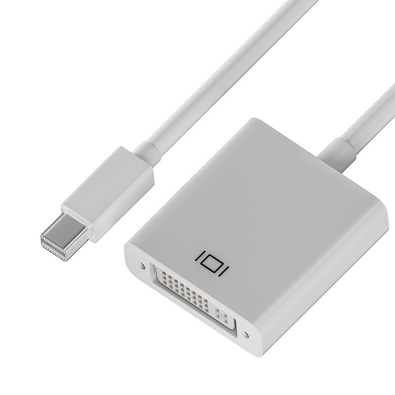 Адаптер-переходник Mini DisplayPort 20M на DVI 24+5F, 0.2 м., GCR-MDP2DVI