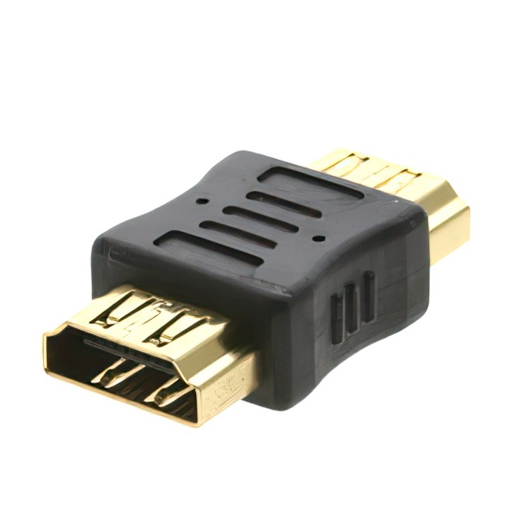 Переходник HDMI F на HDMI F, черный