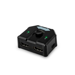 Переключатель HDMI v2.0 на 2 HDMI, двухканальный, GL-vTC03T