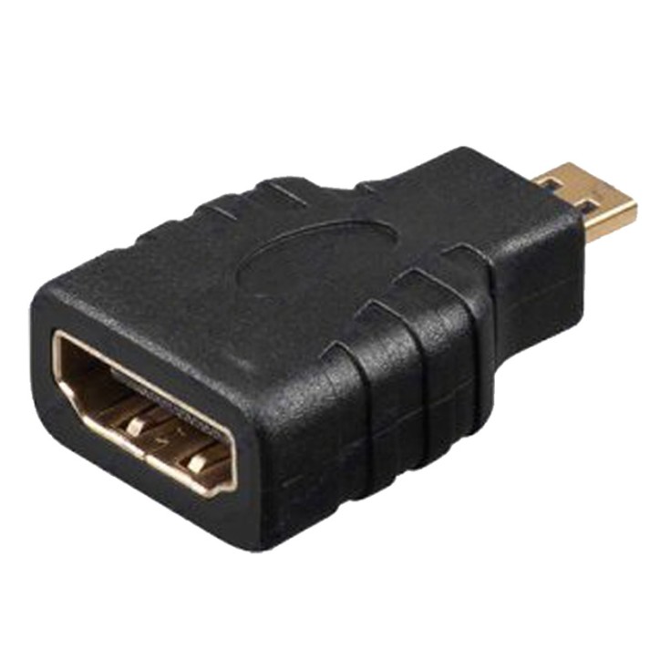 Переходник штекер micro HDMI - гнездо HDMI,,