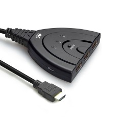 Хаб HDMI v1.4, 3 порта в 1 порт HDMI, с USB питанием, GL-v301ZP