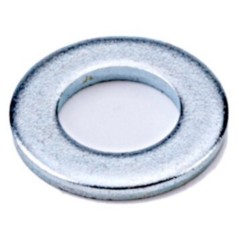 Шайба DIN 125 М10 плоская покрытие цинк