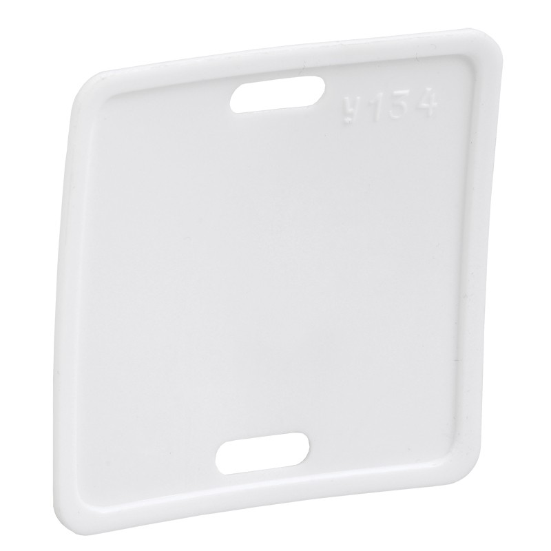 Бирка кабельная У-134 квадрат 55х55 мм