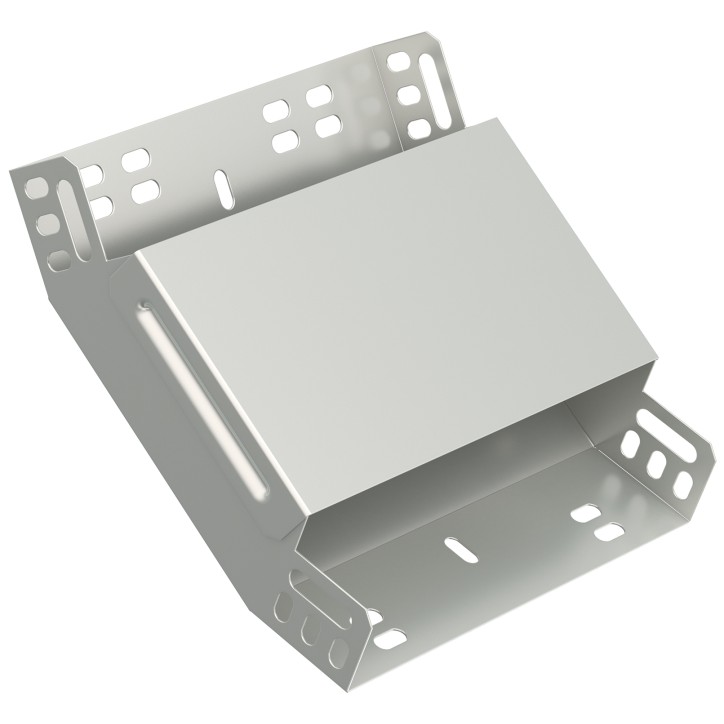 Поворот на 45 градусов вертикальный внутренний 50x50