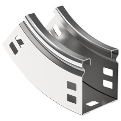 Поворот плавн. 45град тип В10 ESCA 50х100мм