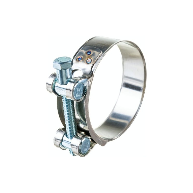 Хомут ленточный с болтом 74-79 W2 нержавеющая сталь 2.1 74-79/25 Н ГОСТ 28191-89