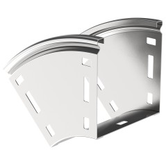 Поворот плавн. 45град тип В20 ESCA 80х300мм