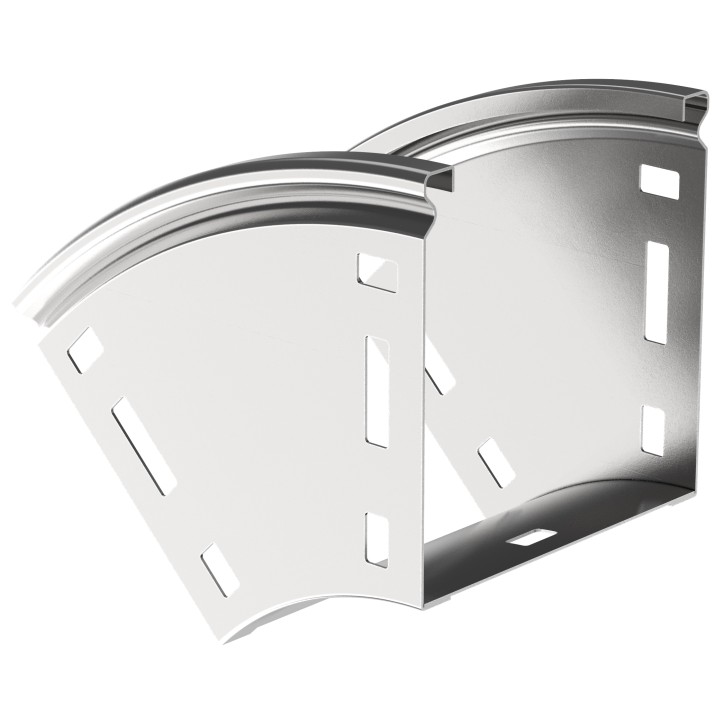 Поворот плавн. 45град тип В20 ESCA 80х300мм