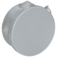 Коробка распределительная КМ для о/п D-85х40мм IP54 4 вв (7035) GENERICA