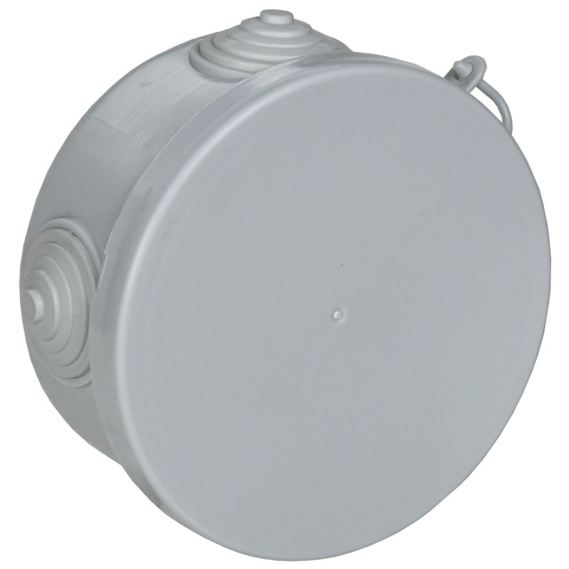 Коробка распределительная КМ для о/п D-85х40мм IP54 4 вв (7035) GENERICA