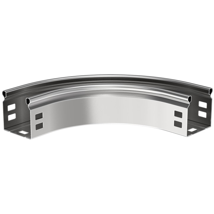 Поворот плавн. 90град тип Г01 ESCA 50х100мм Поворот плавн. 90град тип Г01 ESCA 50х100мм