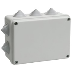 Коробка распределительная 150х110х070 серая IP55 КМ41242
