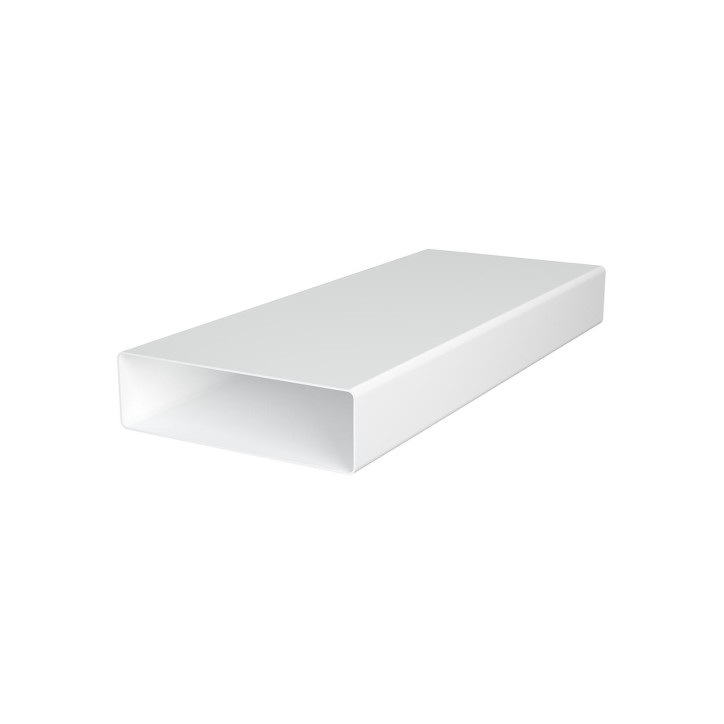 Воздуховод прямоугольный ПВХ 60х204 длина 1м